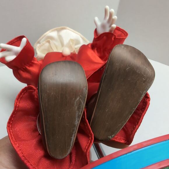 1990 Tommy The Clown Reco Knowles J McClelland Children's Circus Porcelain Doll - Picture 14 of 16